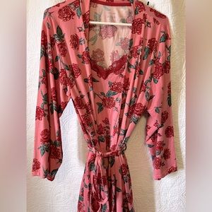 Thalia Sodi Robe and Night Gown